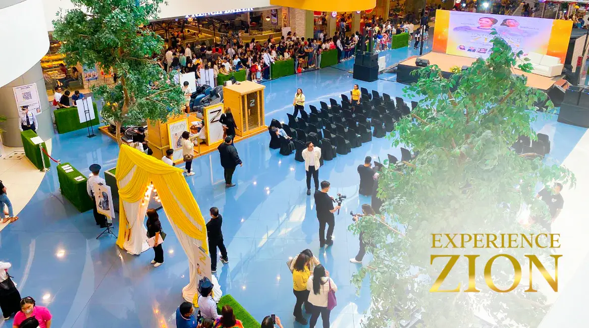 Experience Zion event at SM Mall of Asia