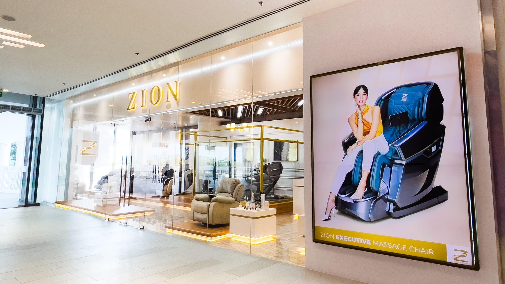 Inside a ZION showroom