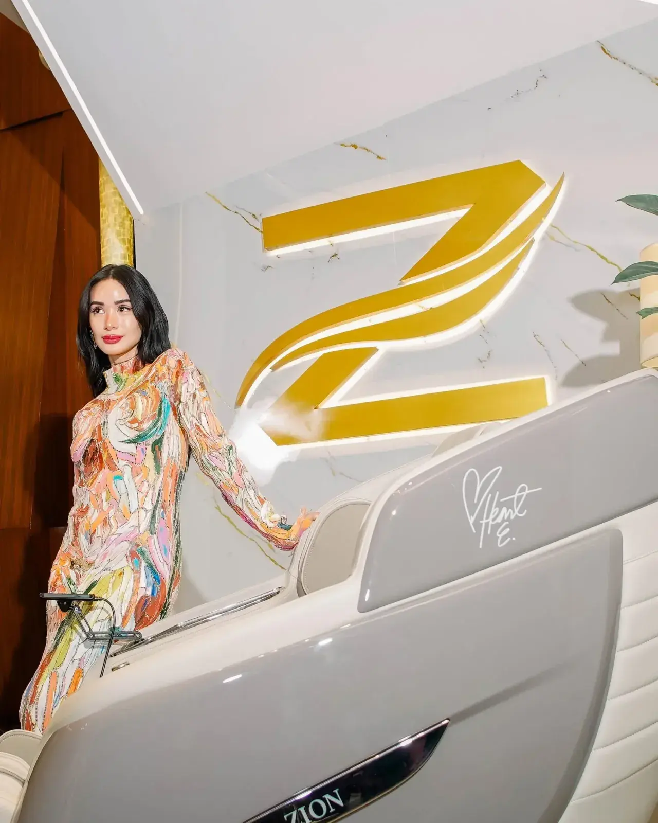 Heart Evangelista at the ZION NEOVÉ launch during GMA Gala 2025