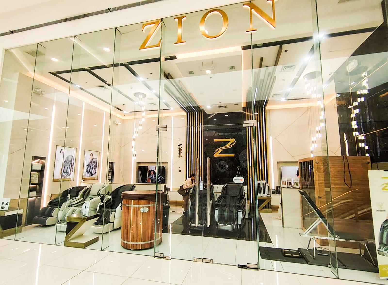 ZION showroom — SM Mall of Asia